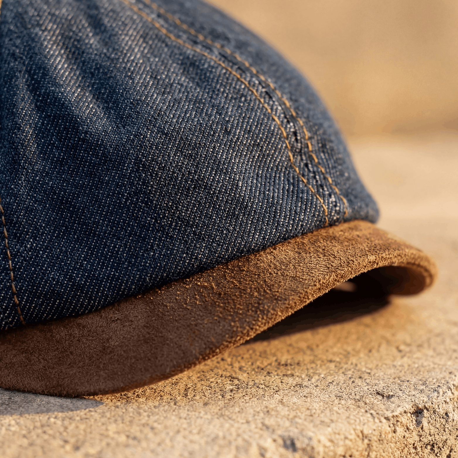 Cappello in Denim da Lavoro