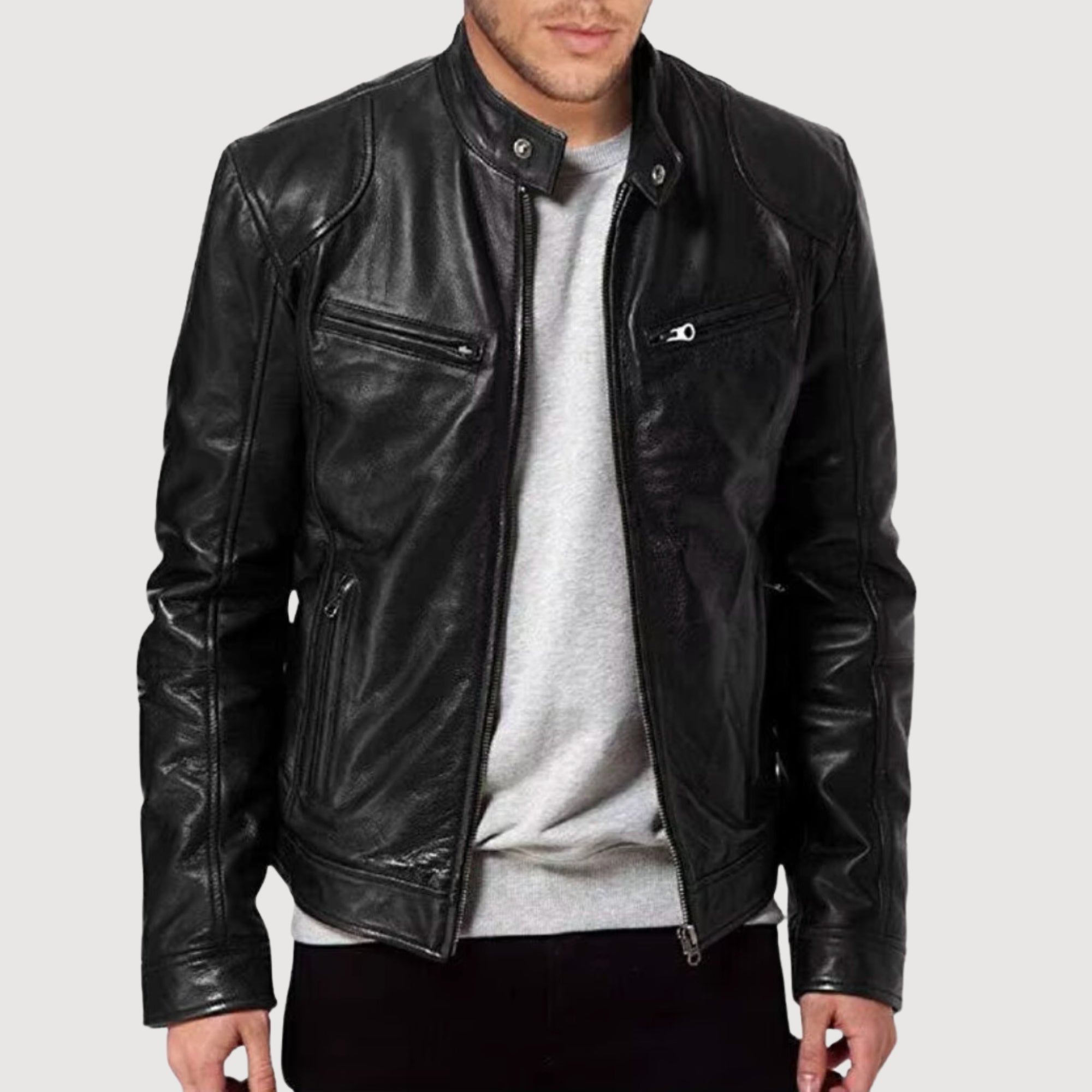 Markus - Giacca in pelle  premium