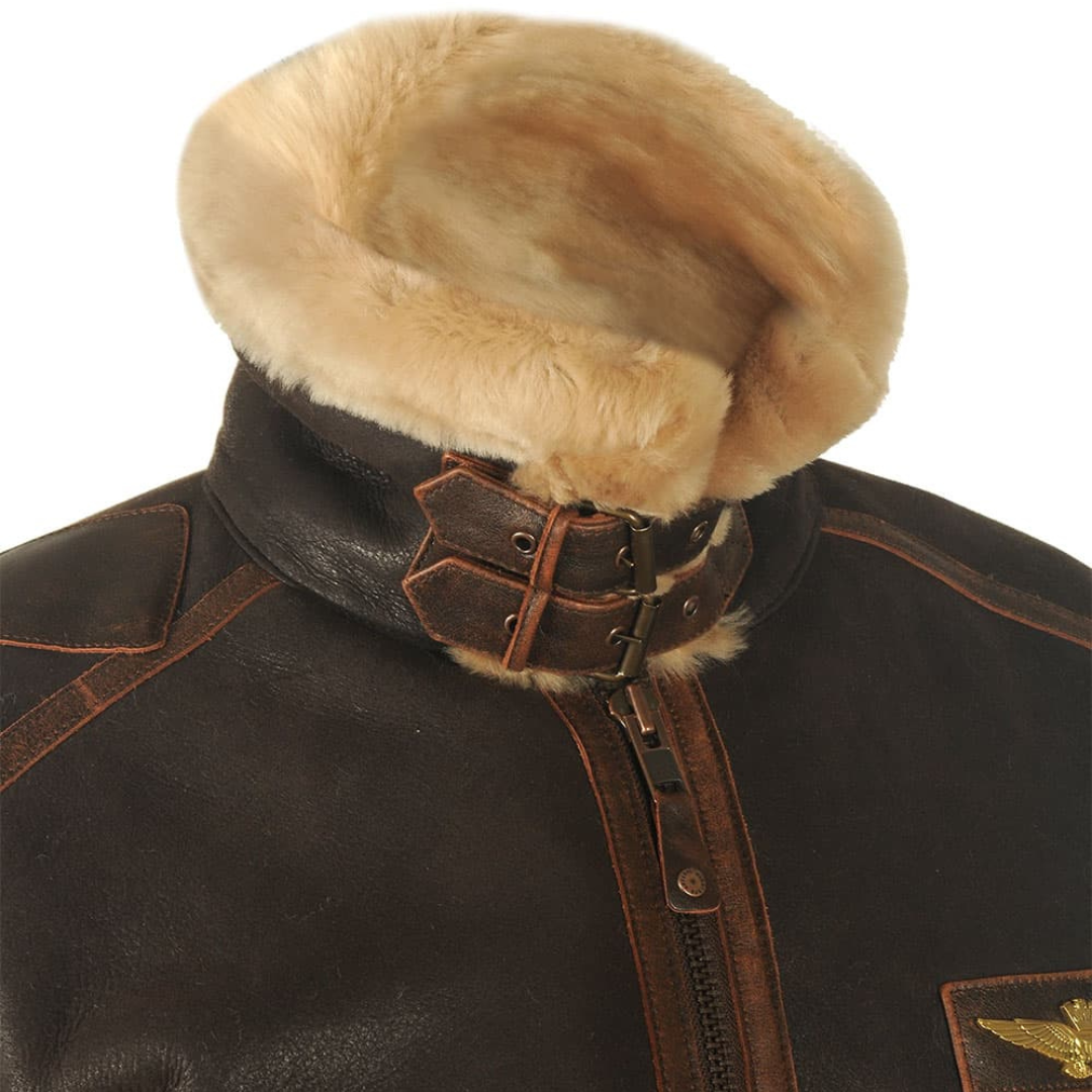 Maximilian - Giacca Pilota Elegante per Uomini