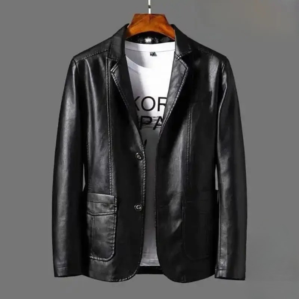 Giacca in pelle premium