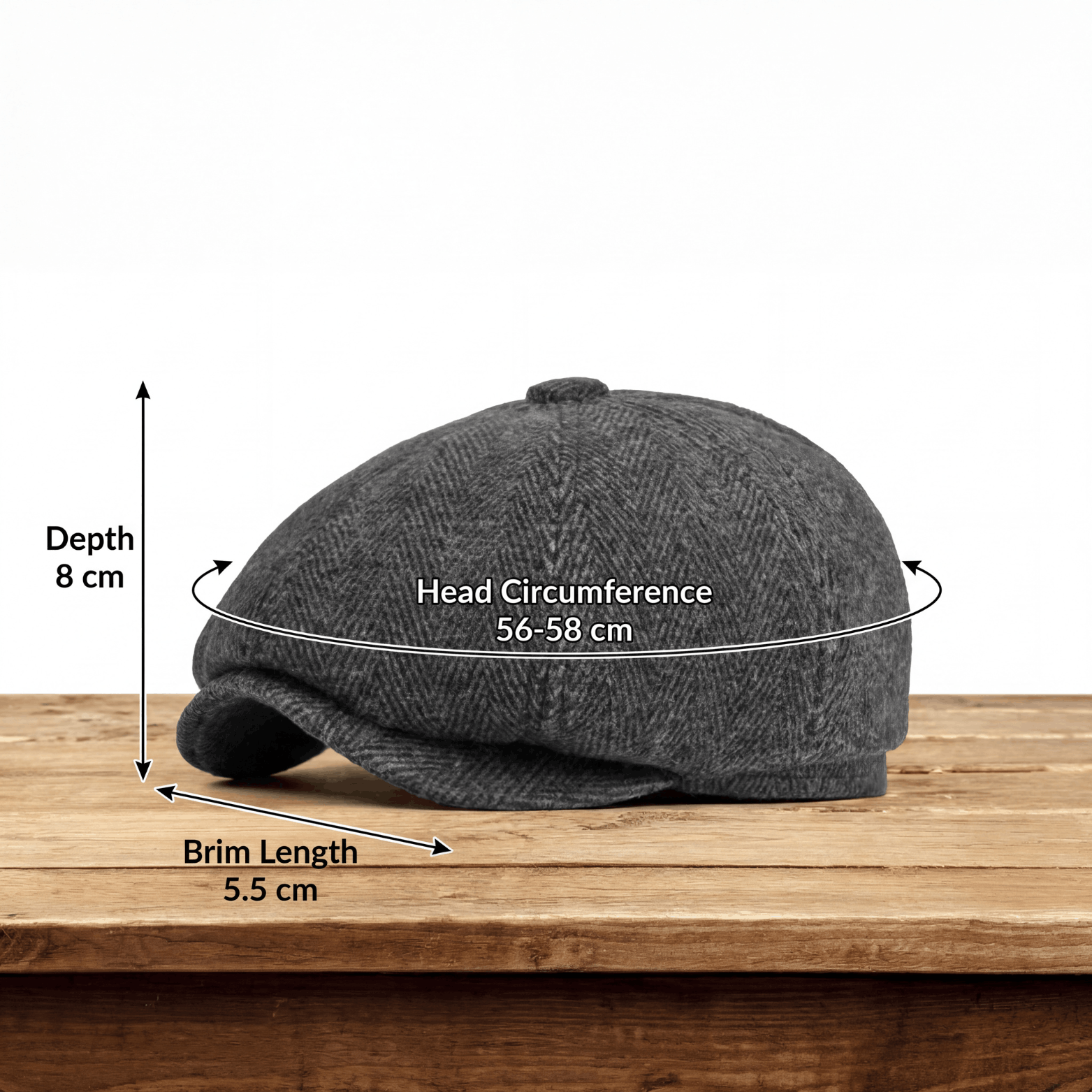 Cappello a Spina di Pesce
