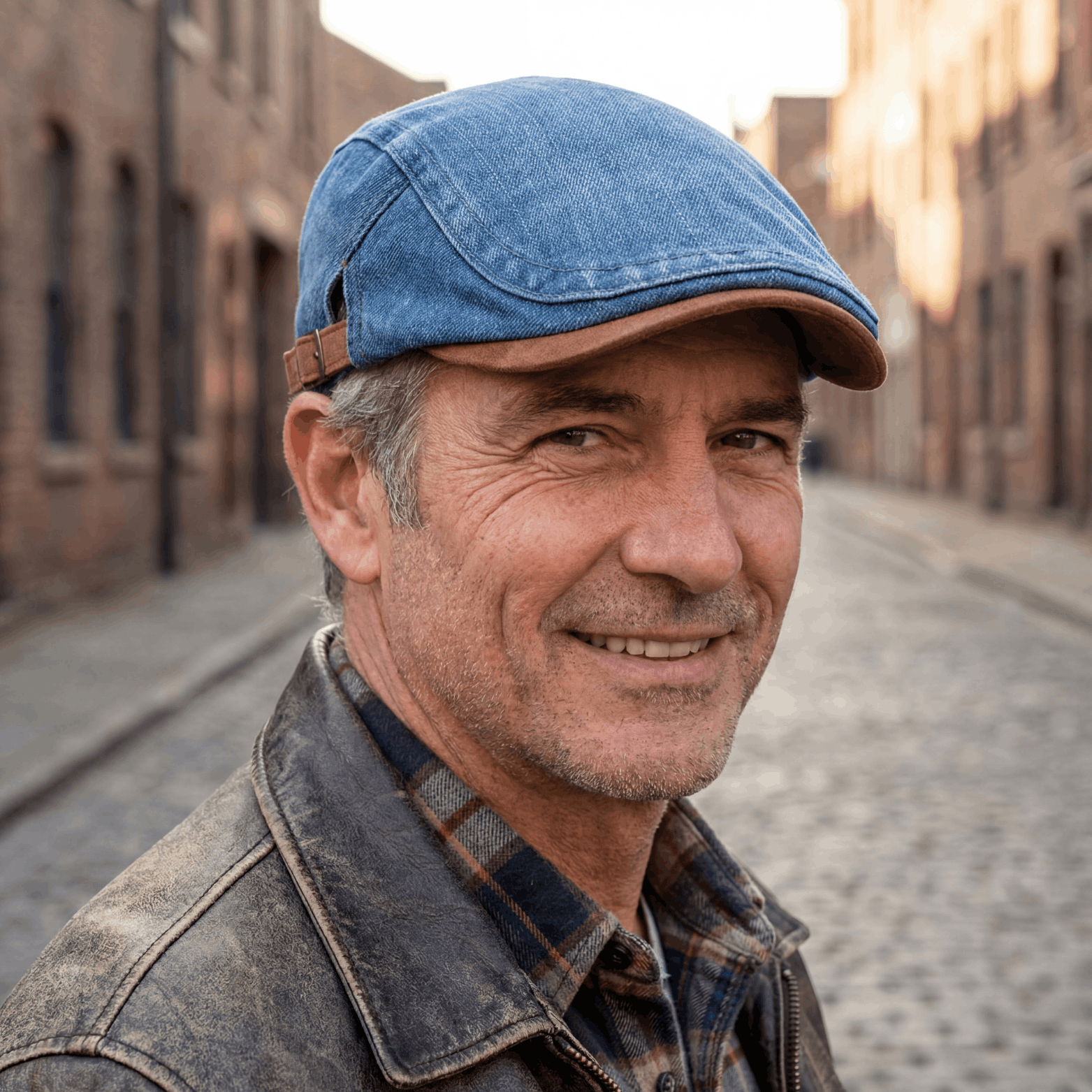 Cappello da Lavoro in Denim