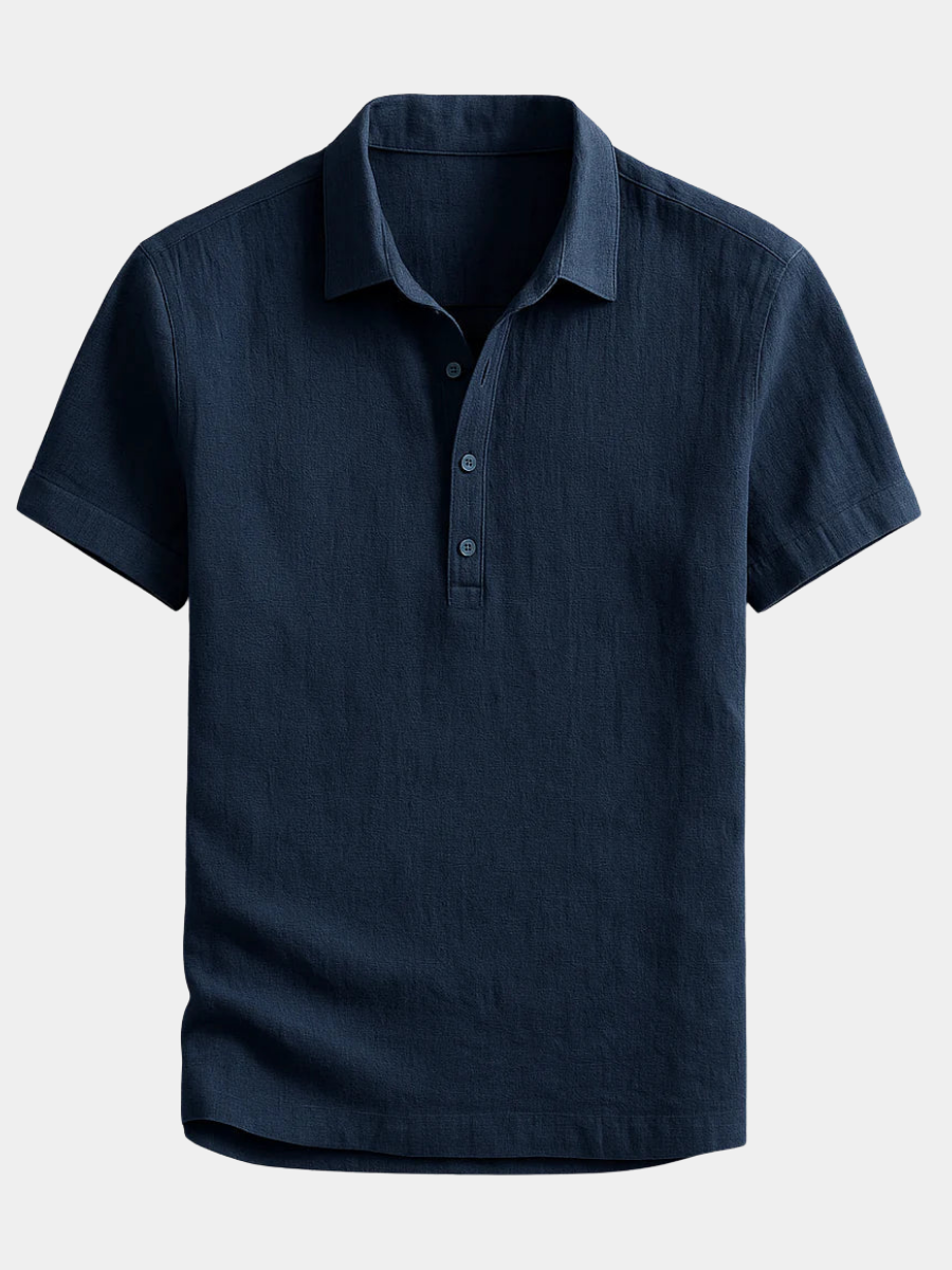 FRANCO MARINO | POLO IN LINO