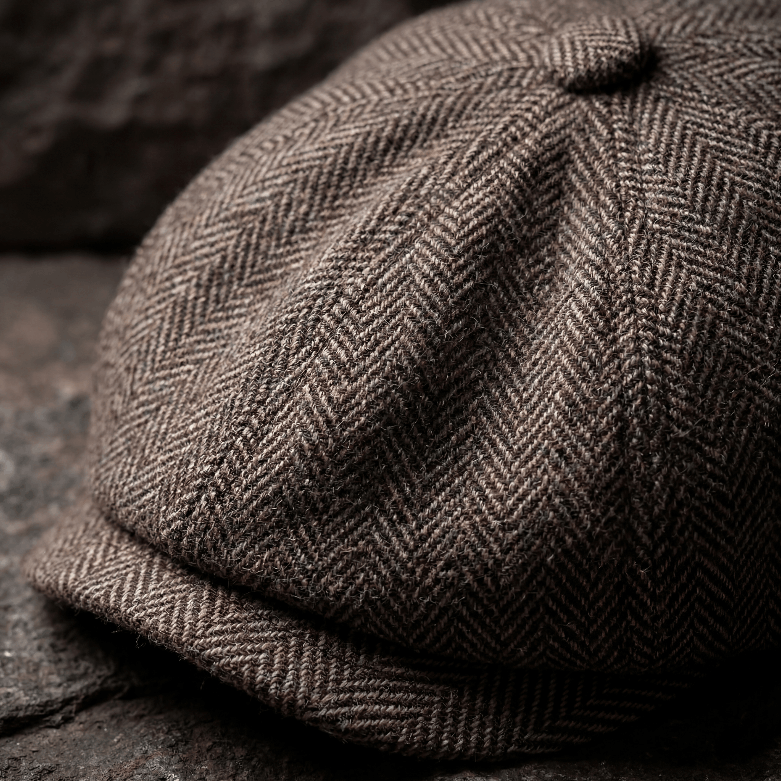 Cappello in Lana a Spina di Pesce