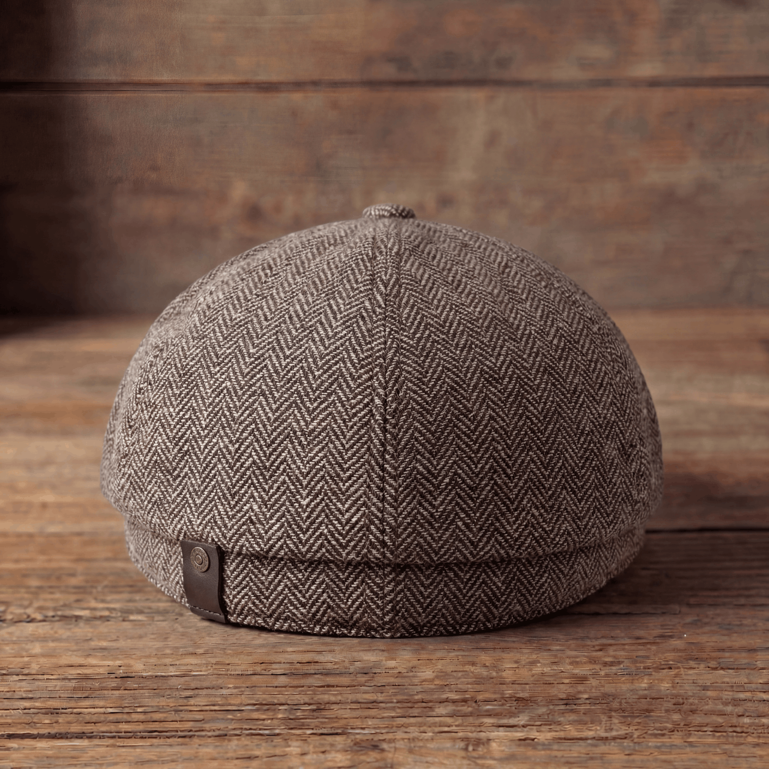 Cappello in Lana a Spina di Pesce