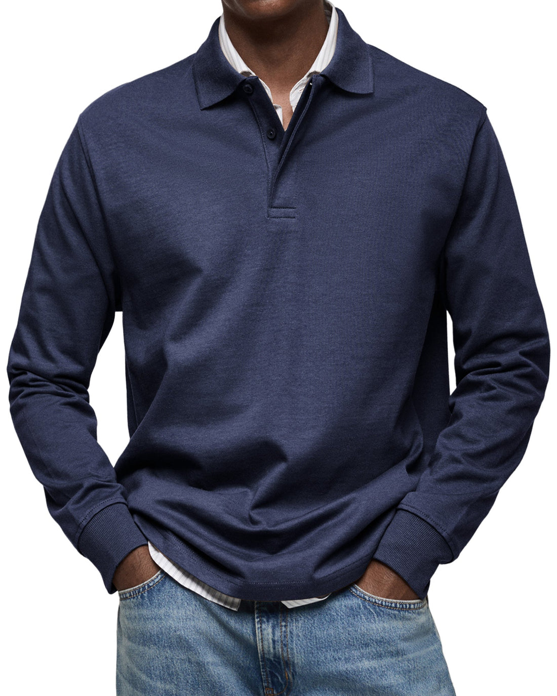 Wilson - Polo a Maniche Lunghe Classico