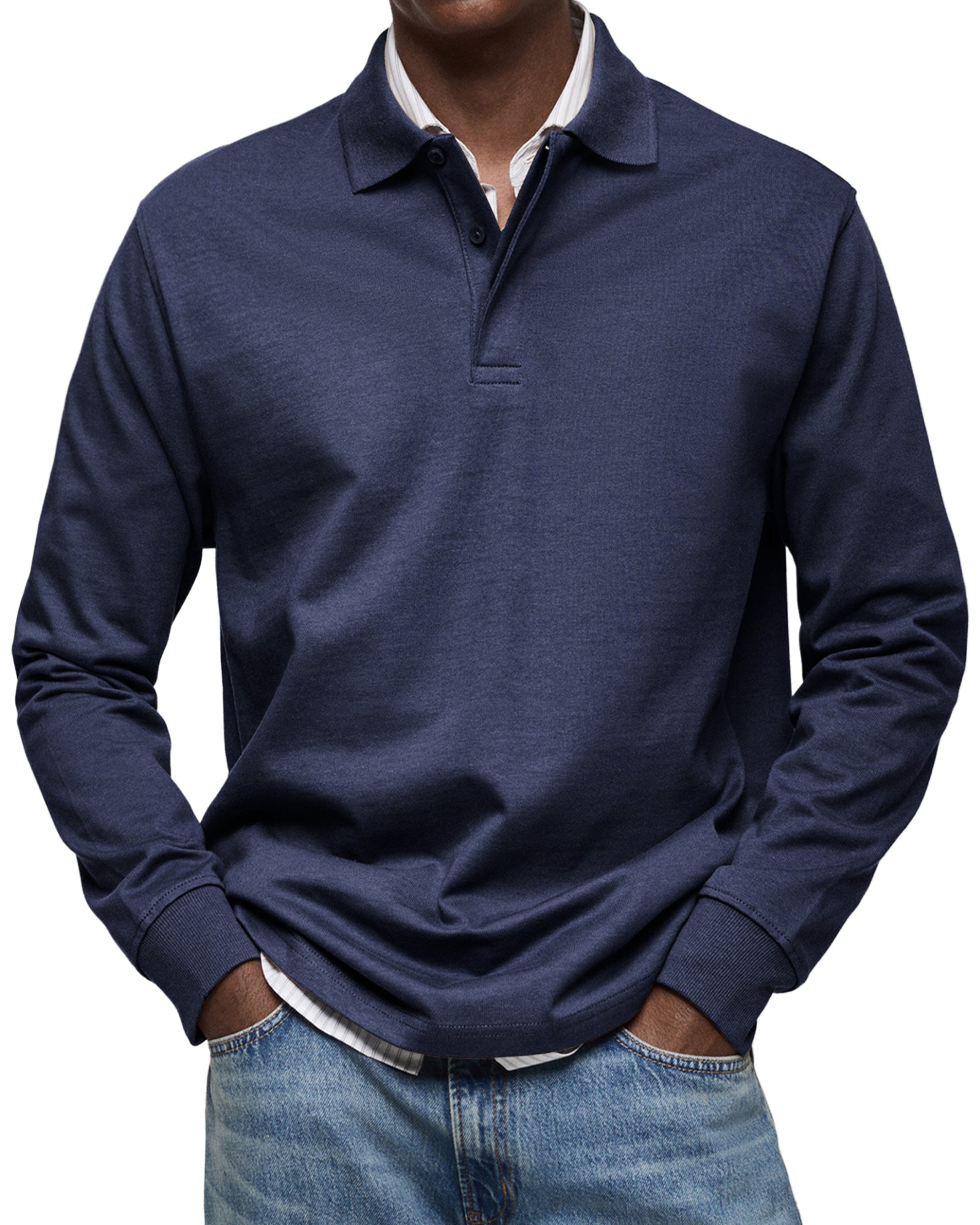 Wilson - Polo a Maniche Lunghe Classico