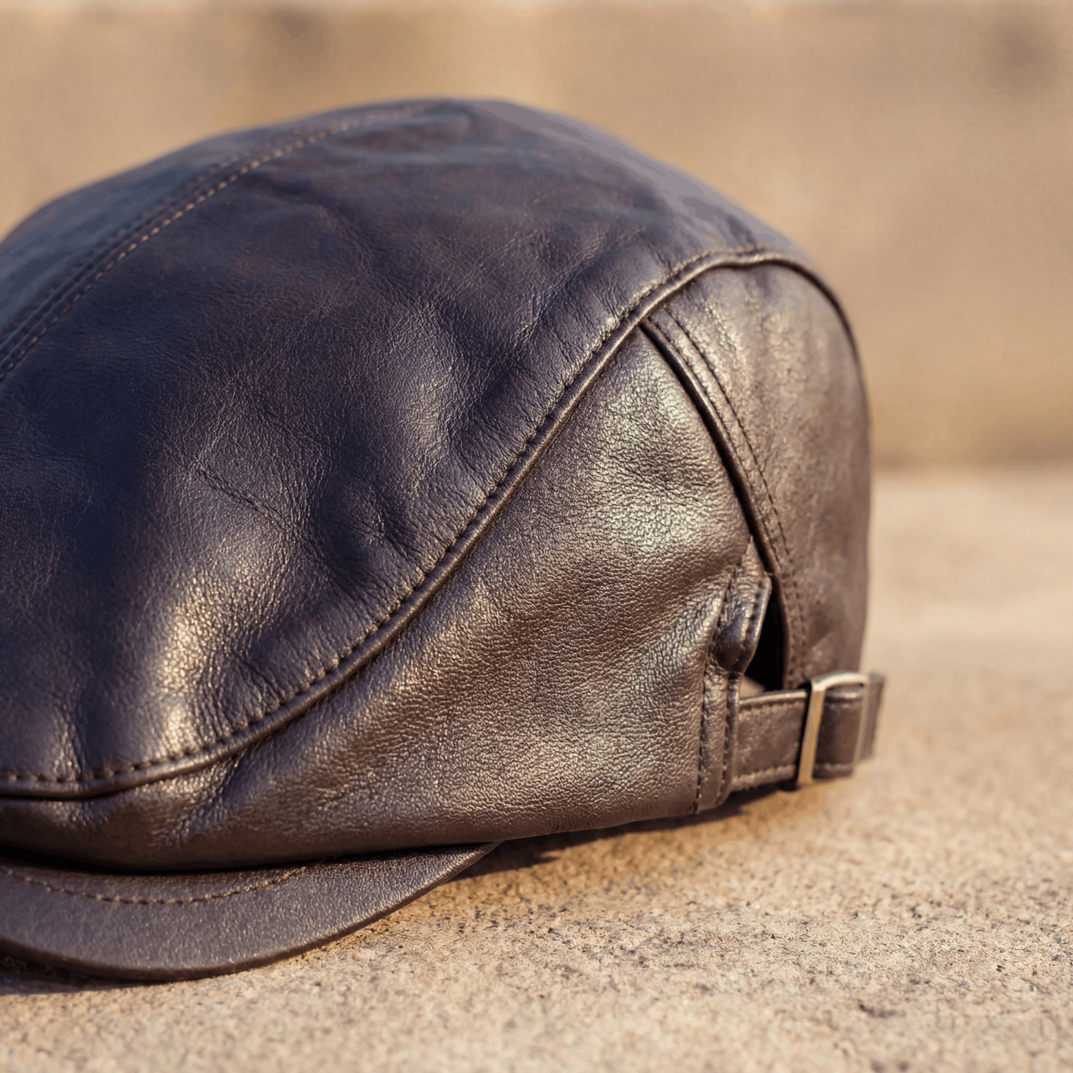 Cappello da Conducente in Pelle
