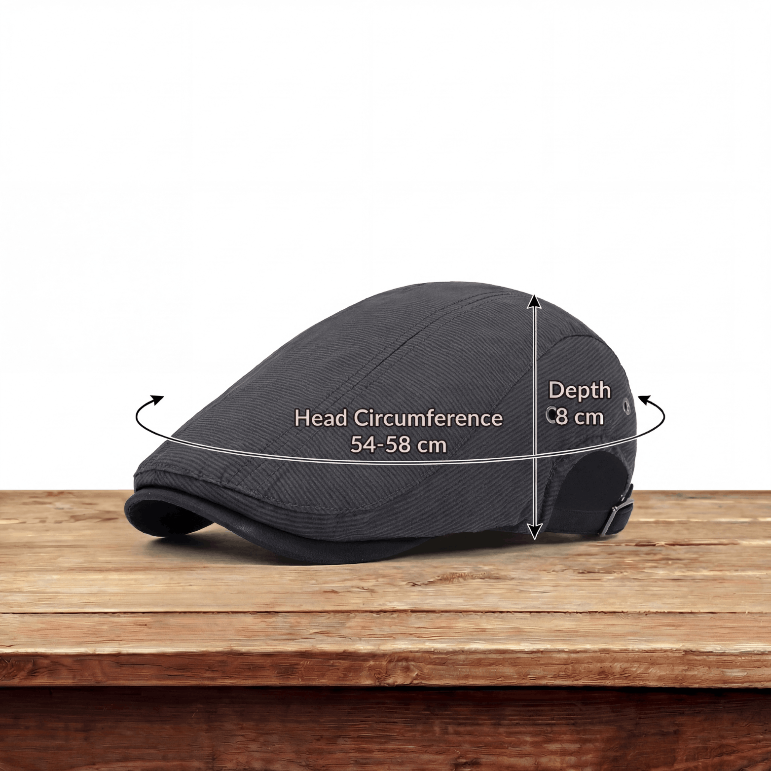 Cappello in Cotone a Righe