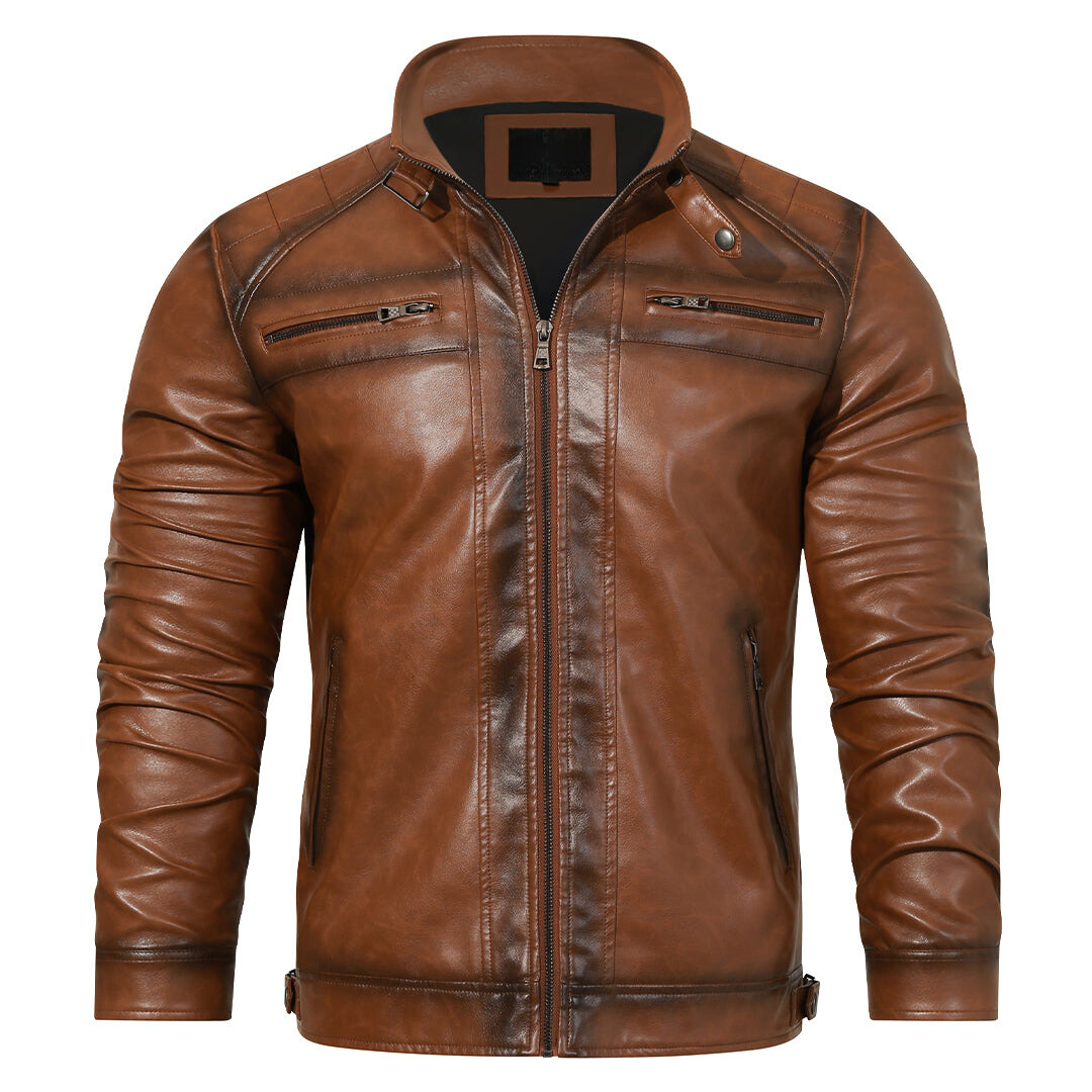 Nico - Giacca in Pelle Cruiser