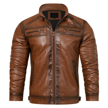 Nico - Giacca in Pelle Cruiser