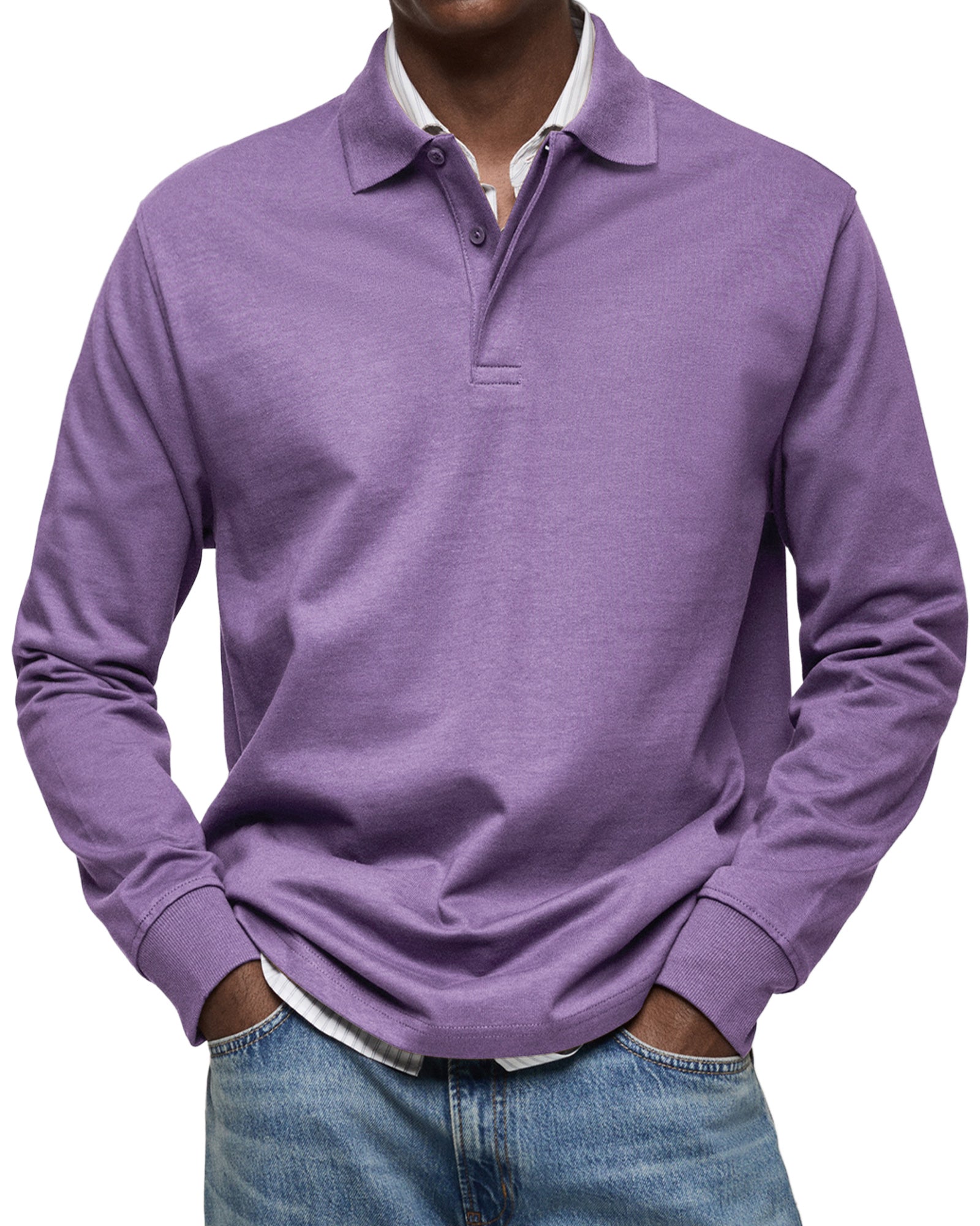 Wilson - Polo a Maniche Lunghe Classico
