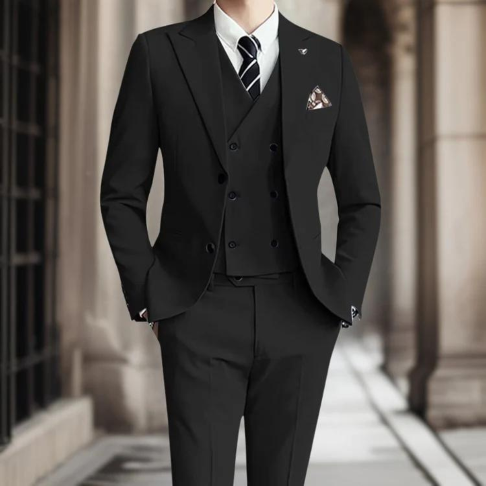 Set di Abito da Sposo Moderno per Uomo Classico