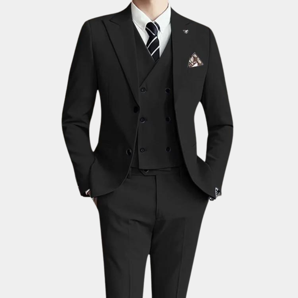 Set di Abito da Sposo Moderno per Uomo Classico