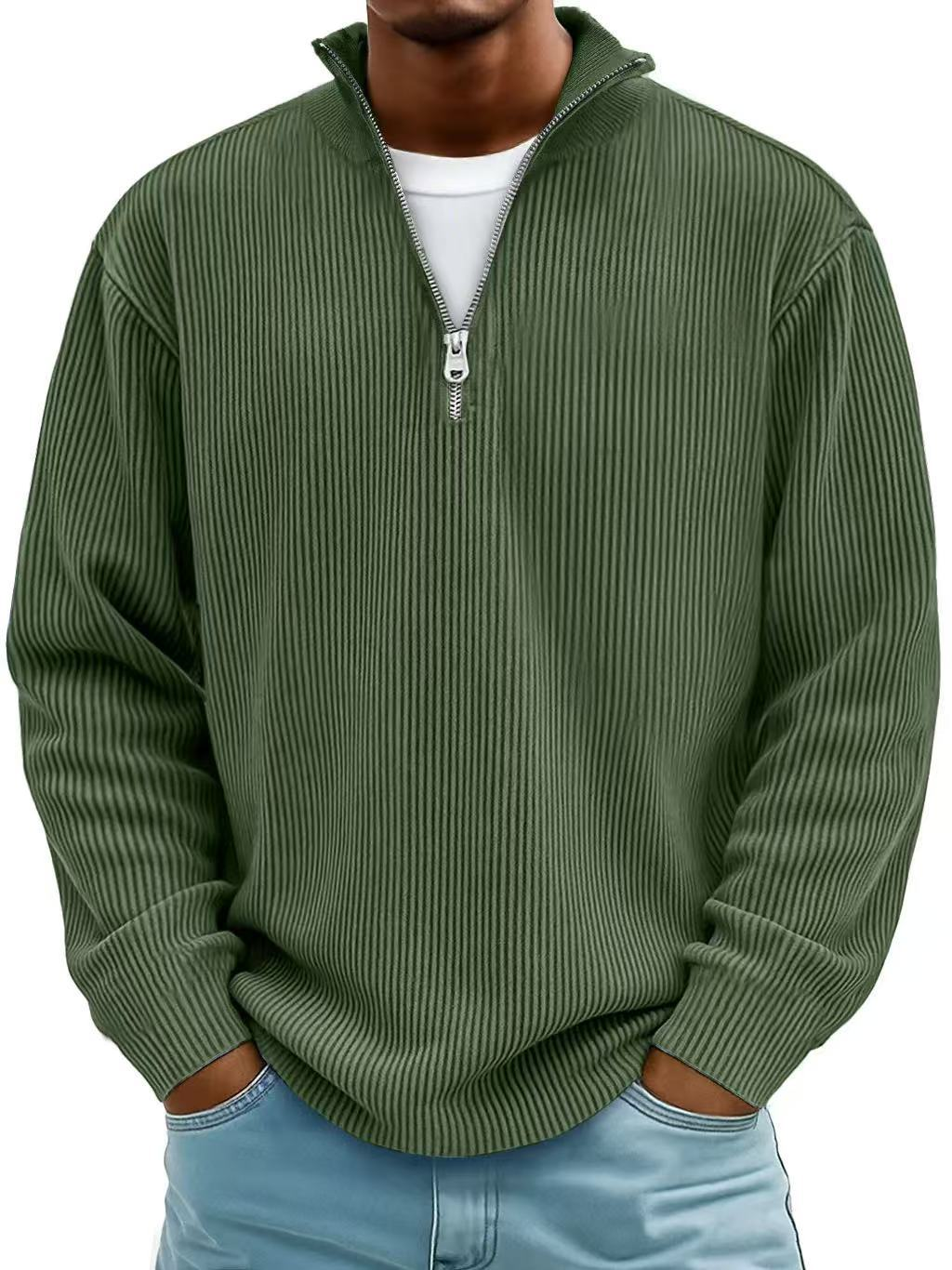 FRANCO MARINO | MAGLIONE CON ZIP ALLA MODA