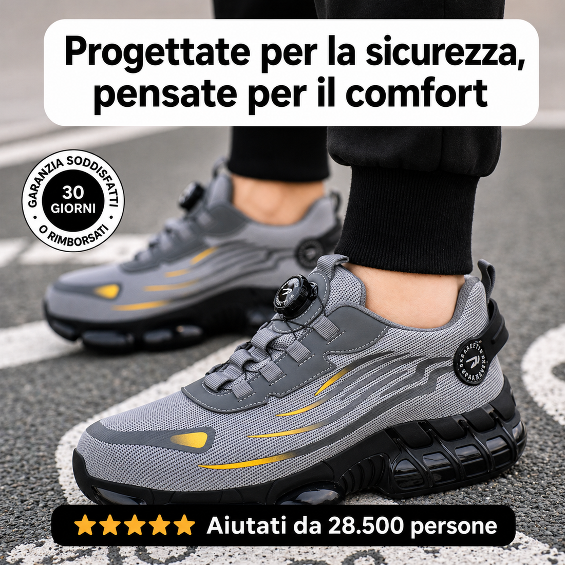 Vittorio – Scarpe da Lavoro Sicurezza Comfort