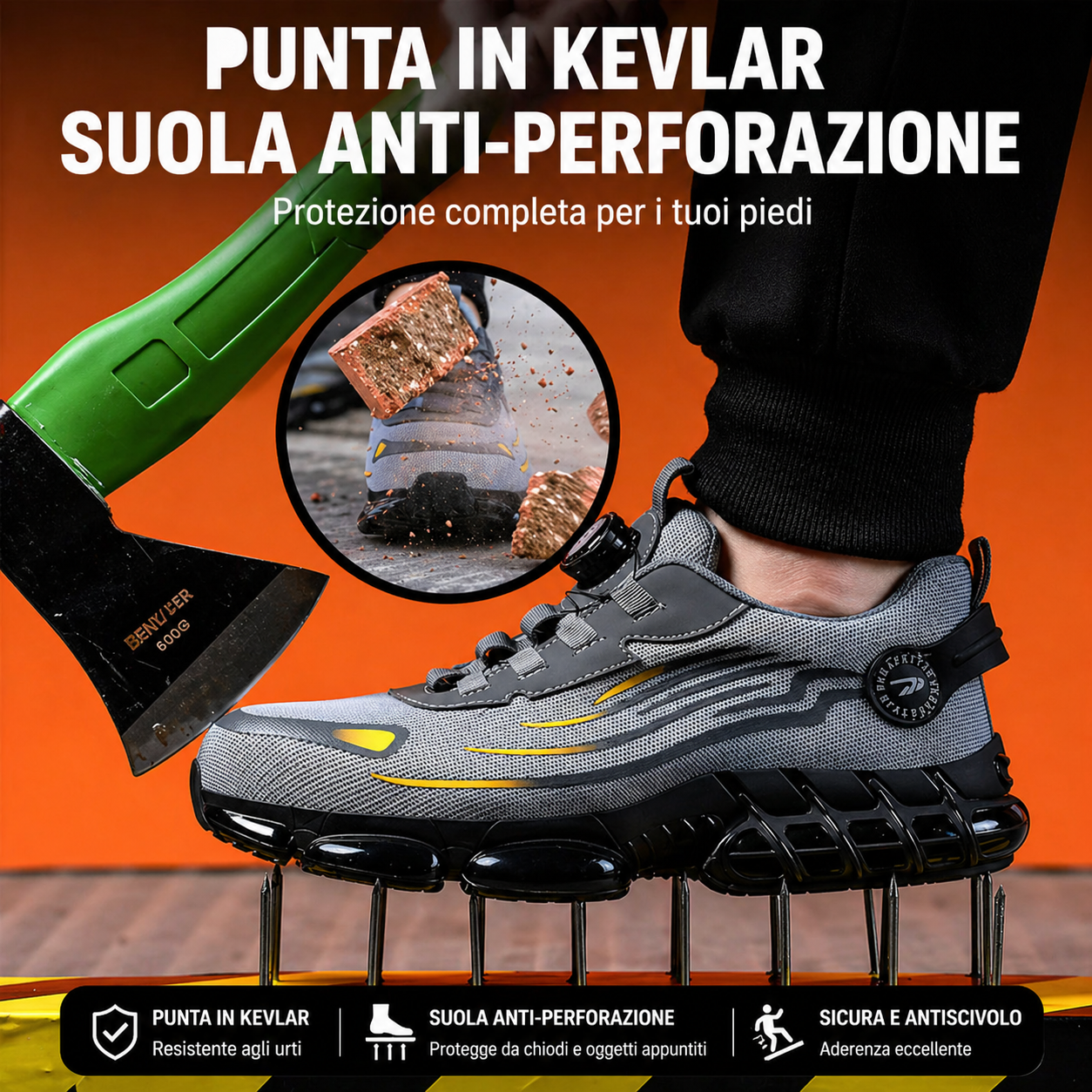 Vittorio – Scarpe da Lavoro Sicurezza Comfort