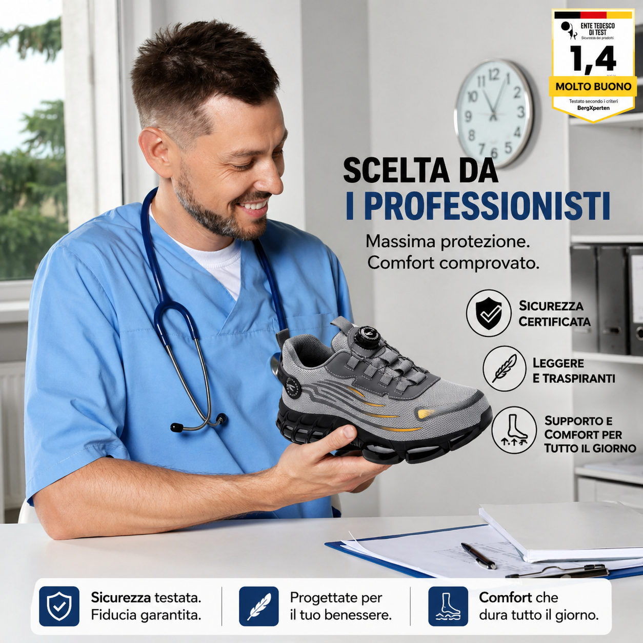 Vittorio – Scarpe da Lavoro Sicurezza Comfort