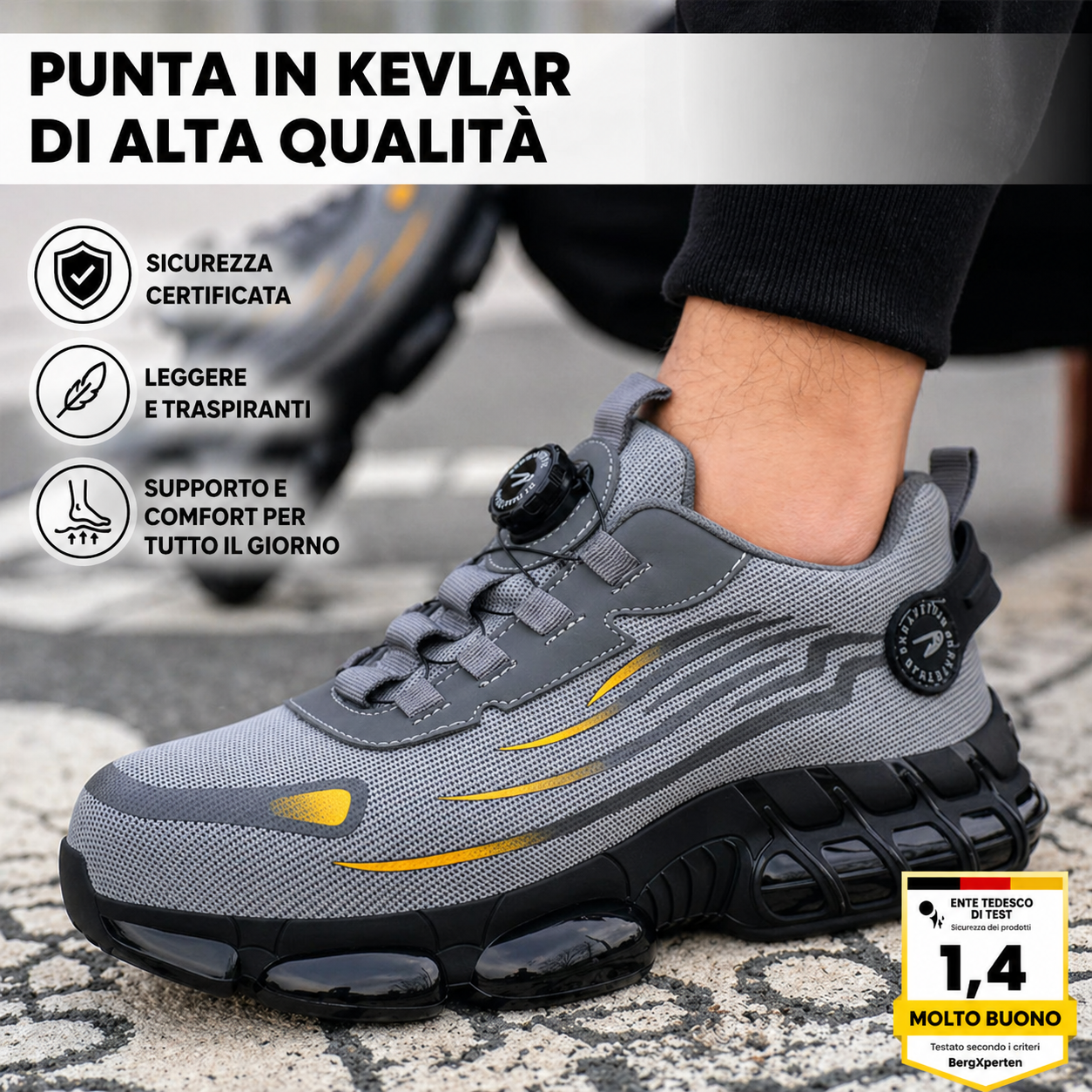 Vittorio – Scarpe da Lavoro Sicurezza Comfort