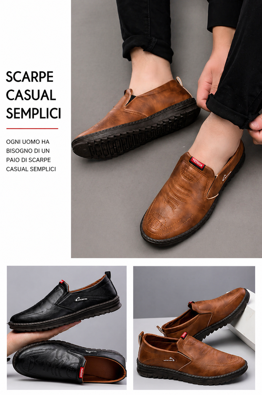 Paolo - Mocassini Comfort Quotidiano