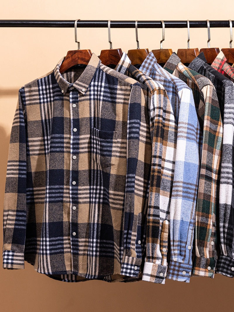 LAURENT MONACO | CAMICIA A QUADRI PER UOMO MODERNO