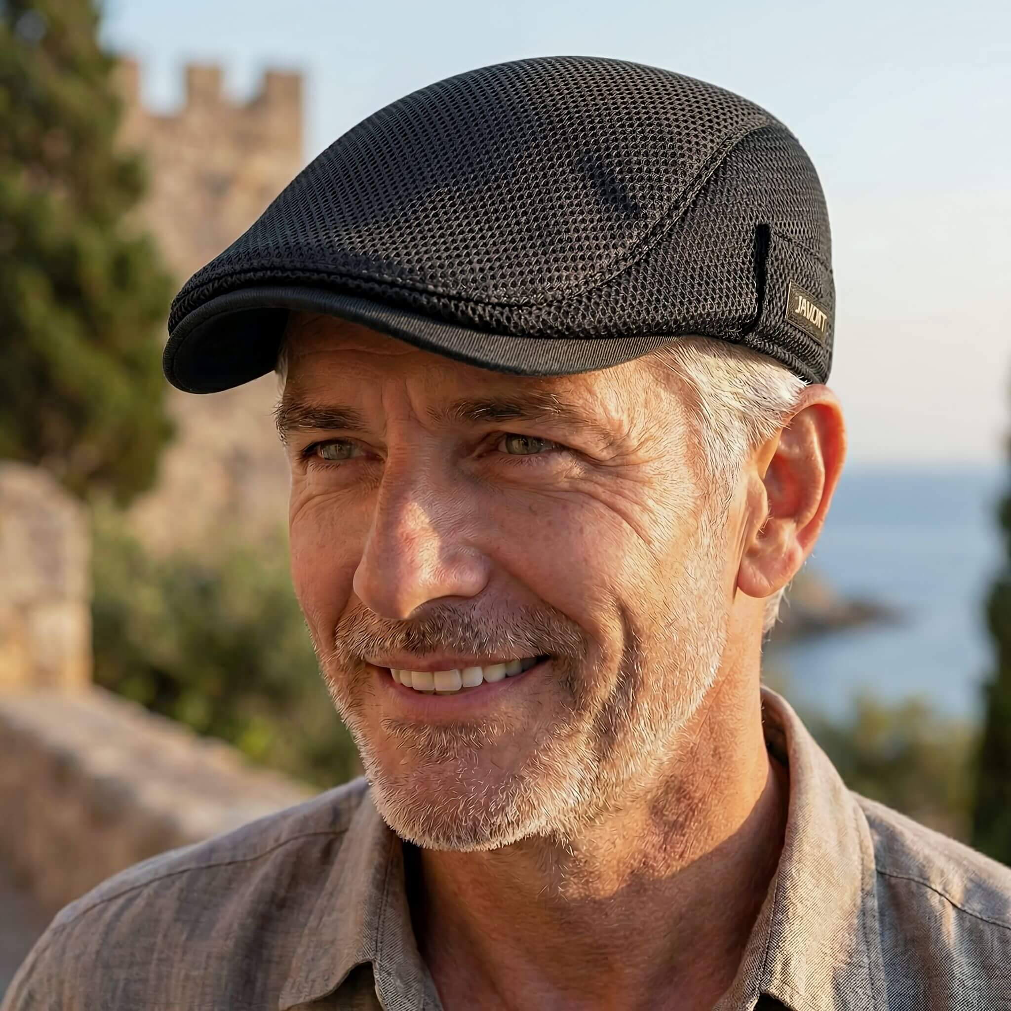 Cappello a Rete - Cappello casual piatto per uomini