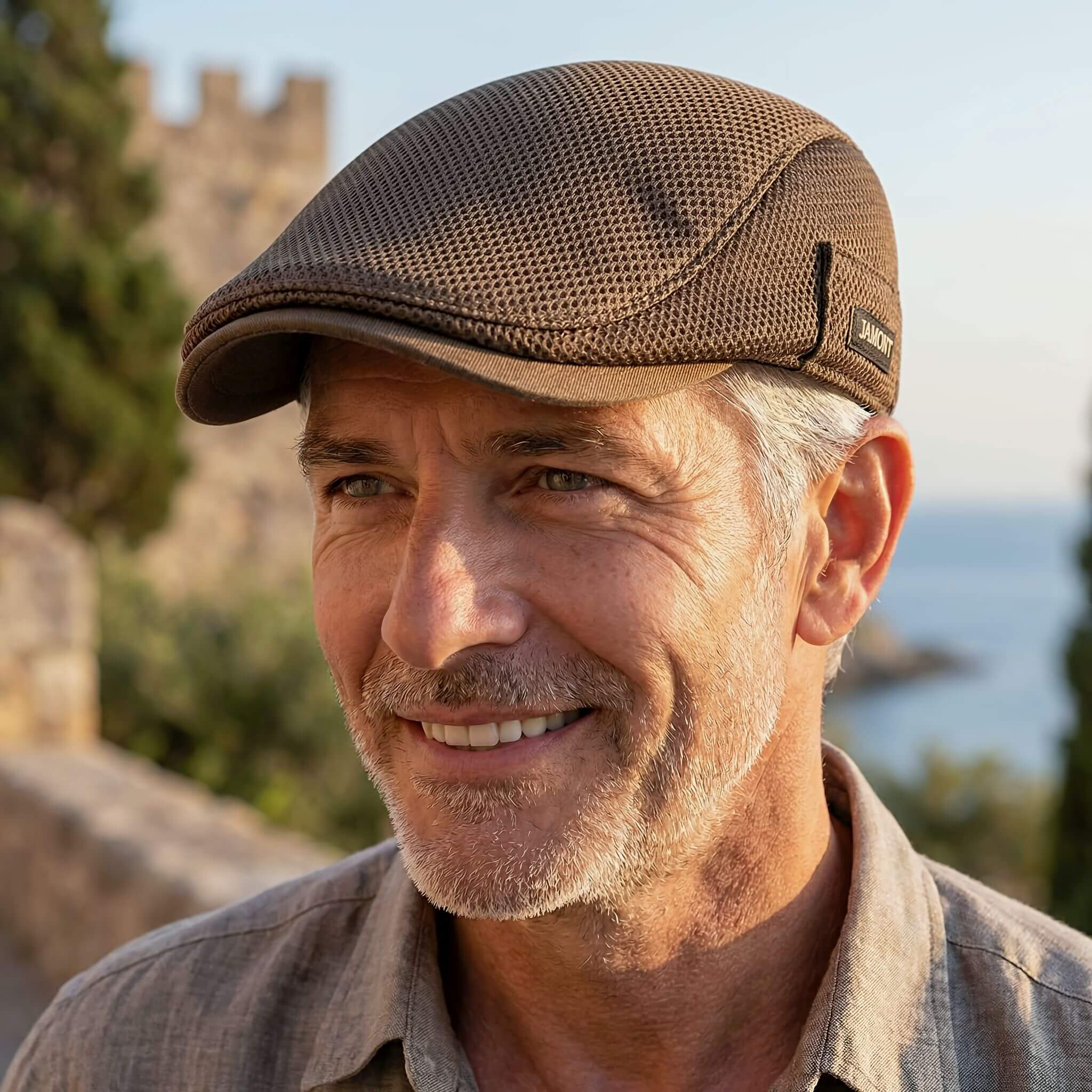 Cappello a Rete - Cappello casual piatto per uomini