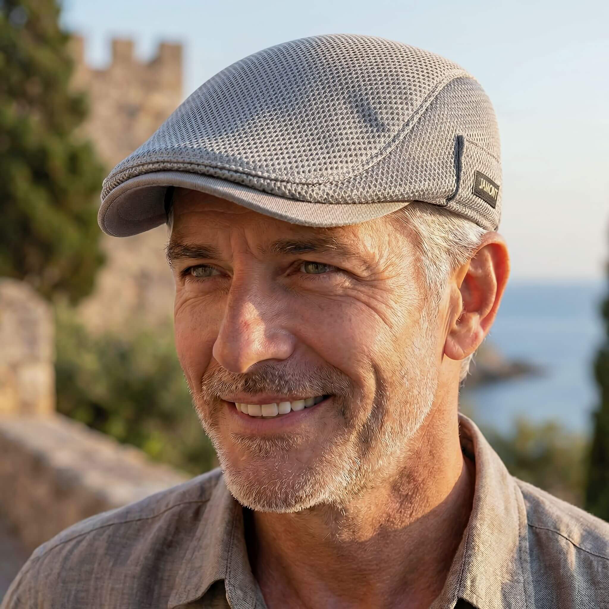 Cappello a Rete - Cappello casual piatto per uomini