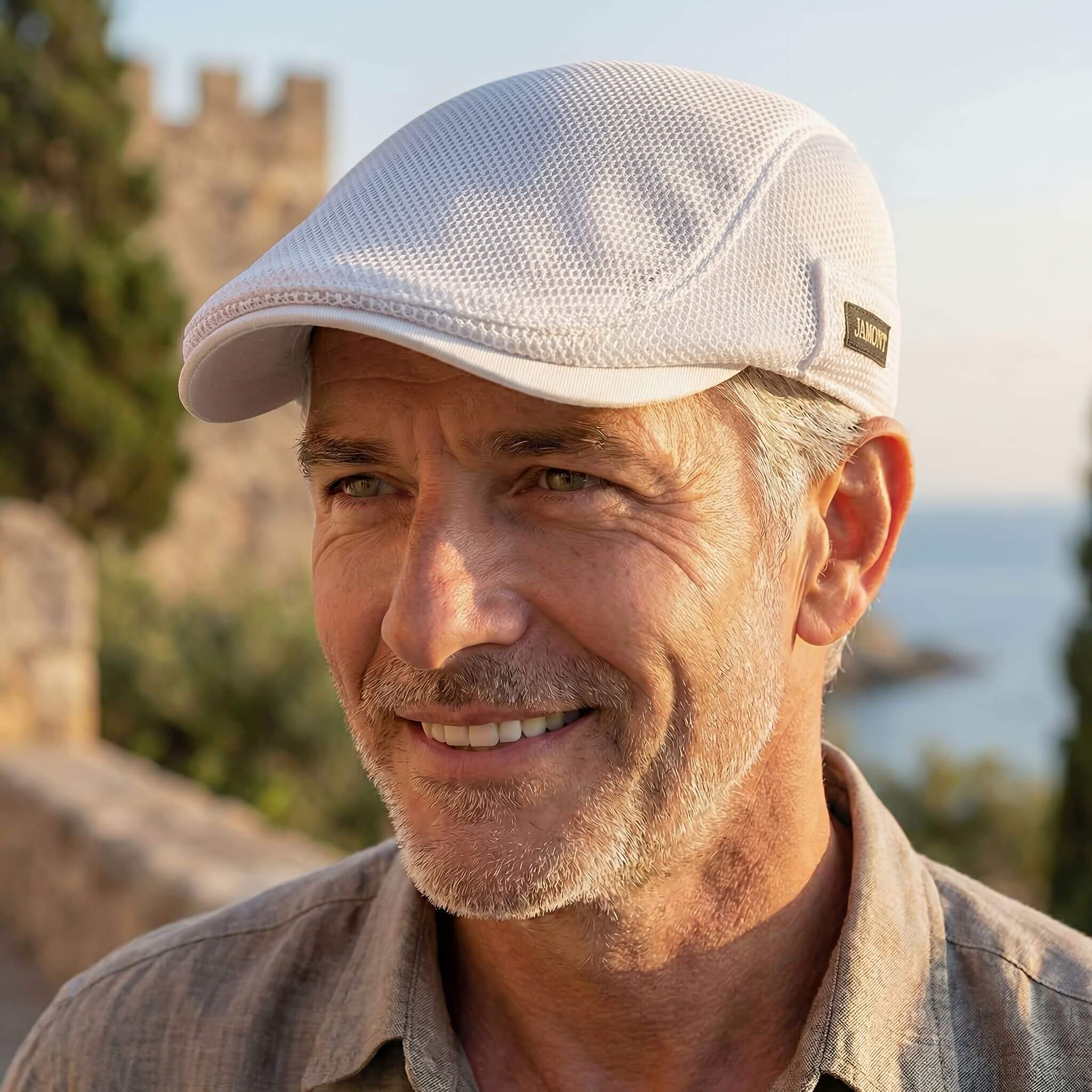 Cappello a Rete - Cappello casual piatto per uomini