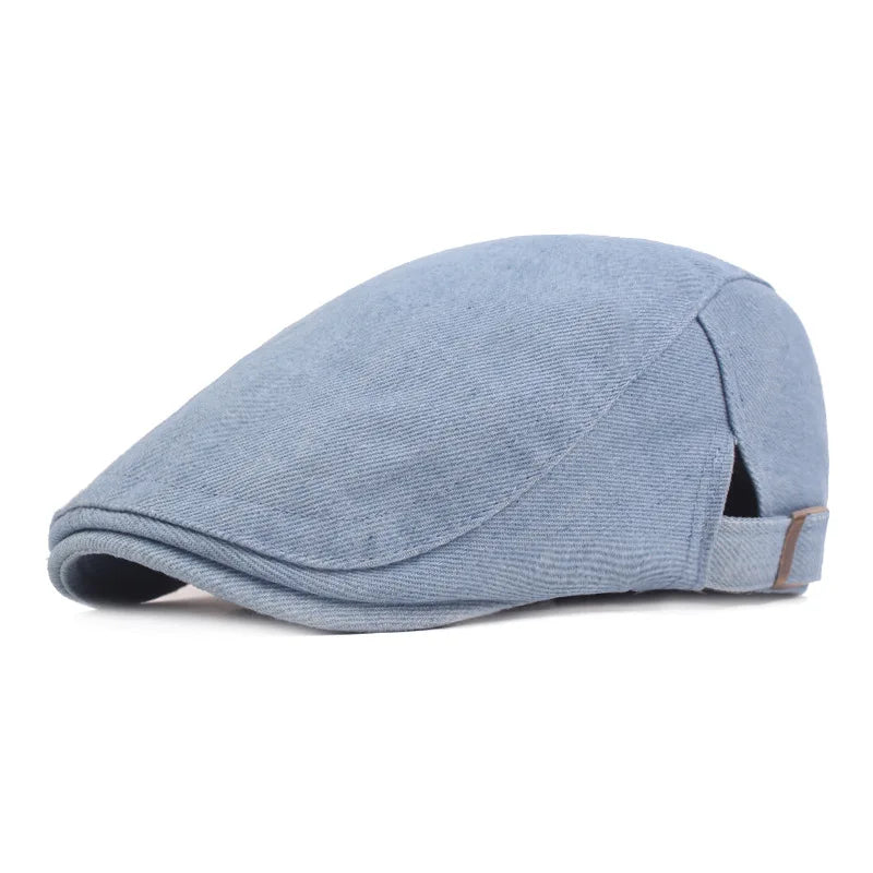 Cappello in Denim Grezzo