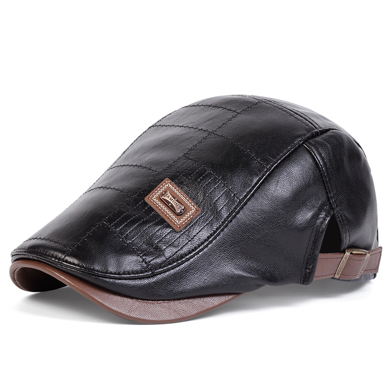 Cappello in Pelle Trapuntata