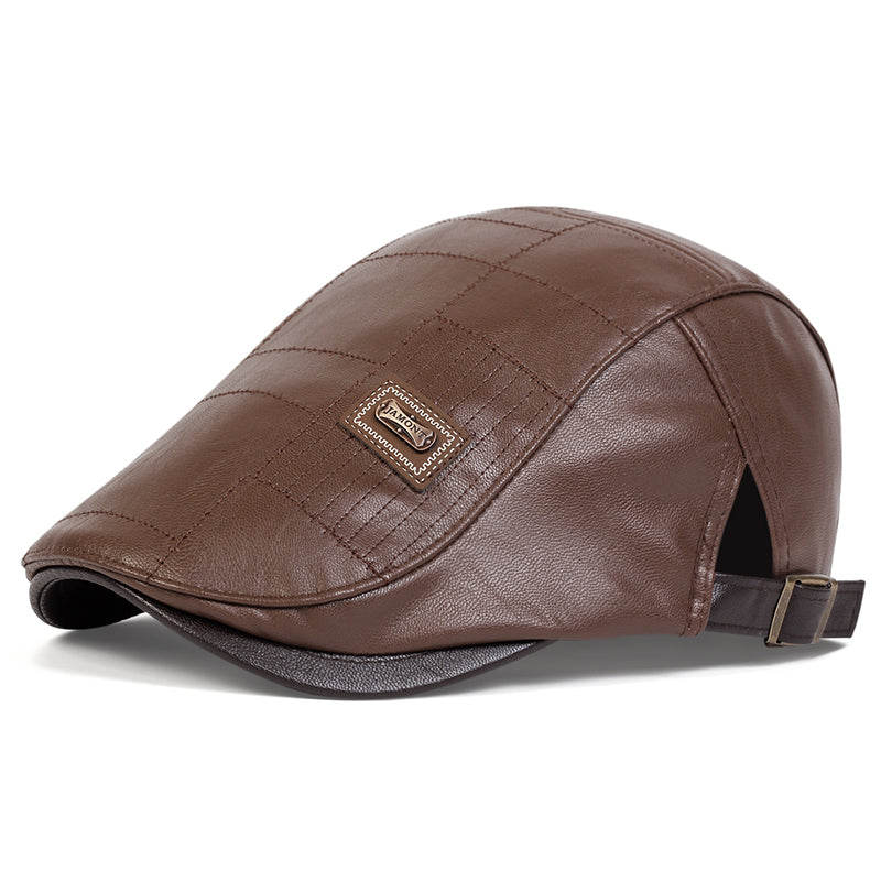 Cappello in Pelle Trapuntata