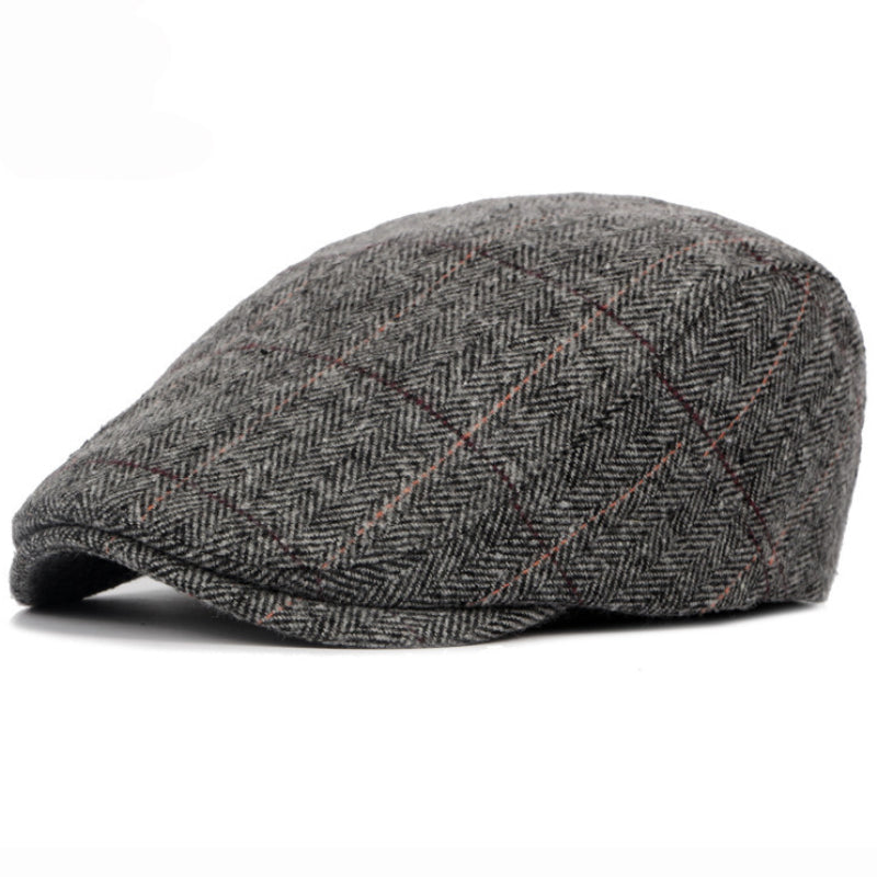 Cappello a V Herringbone
