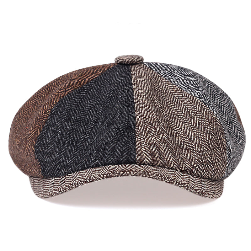 Cappello in Lana a Spina di Pesce