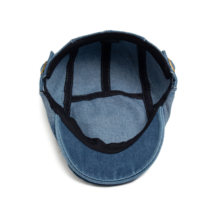 Cappello in Denim Stonewash
