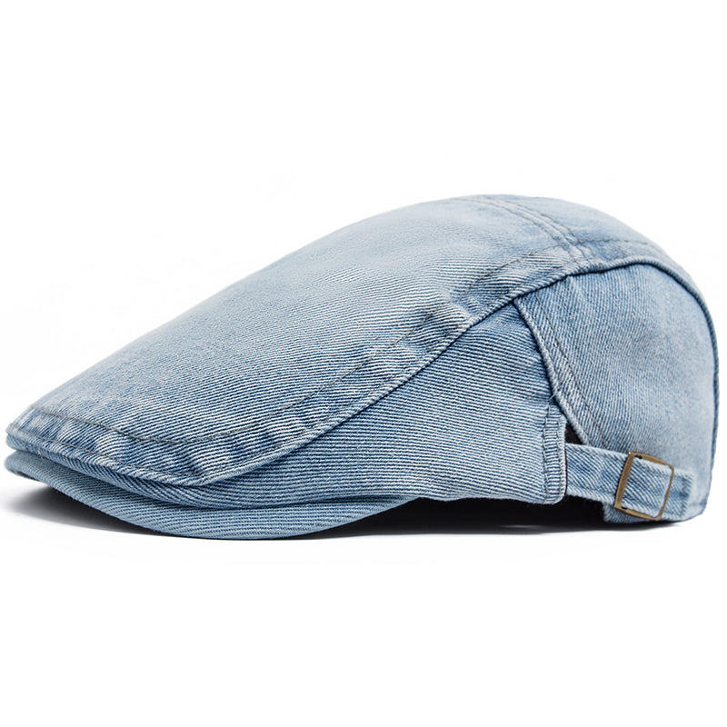 Cappello in Denim Stonewash