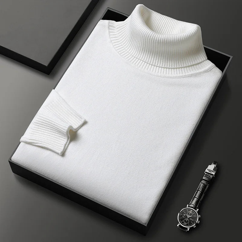 FRANCO MARINO | MAGLIONE ELEGANTE CON COLLO ALTO