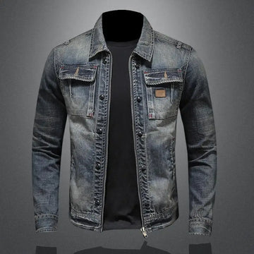 Carl - Giacca di jeans retro