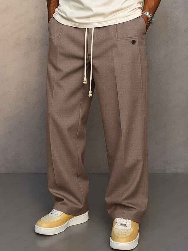Duval | Pantaloni eleganti con cordino regolabile