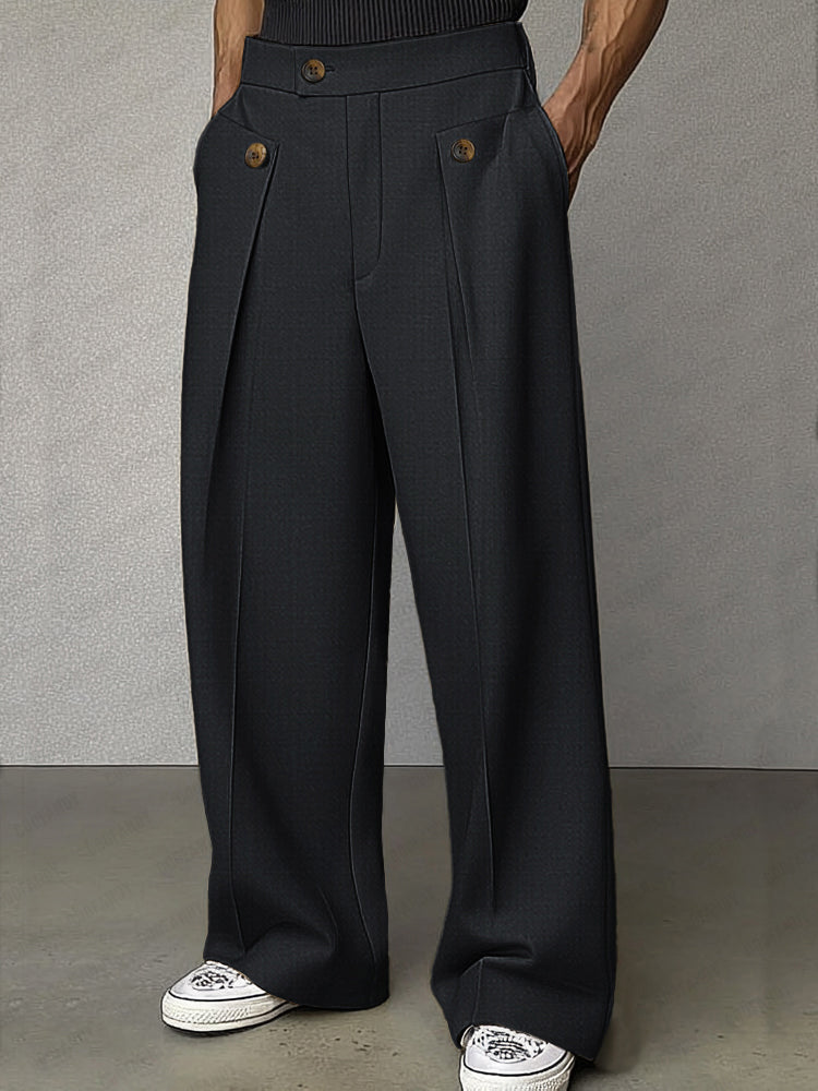 Giulio™ | Pantaloni Sartoriali a Vita Alta Smart Casual