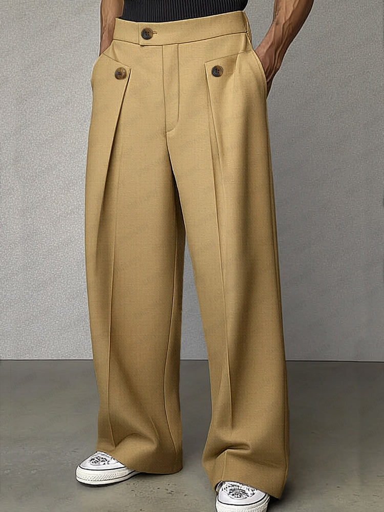 Giulio™ | Pantaloni Sartoriali a Vita Alta Smart Casual