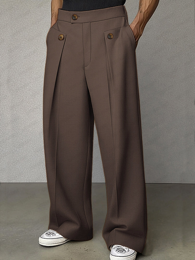 Giulio™ | Pantaloni Sartoriali a Vita Alta Smart Casual