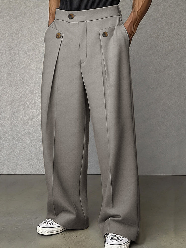 Giulio™ | Pantaloni Sartoriali a Vita Alta Smart Casual