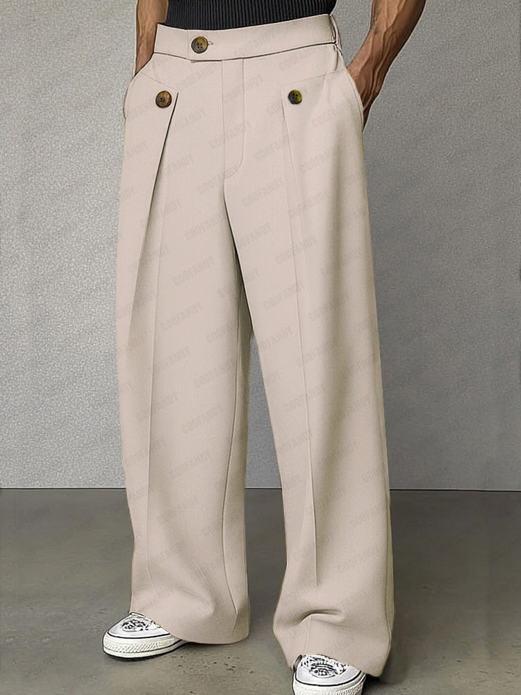 Giulio™ | Pantaloni Sartoriali a Vita Alta Smart Casual