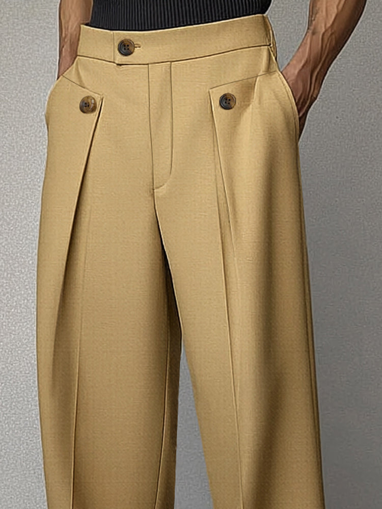 Giulio™ | Pantaloni Sartoriali a Vita Alta Smart Casual