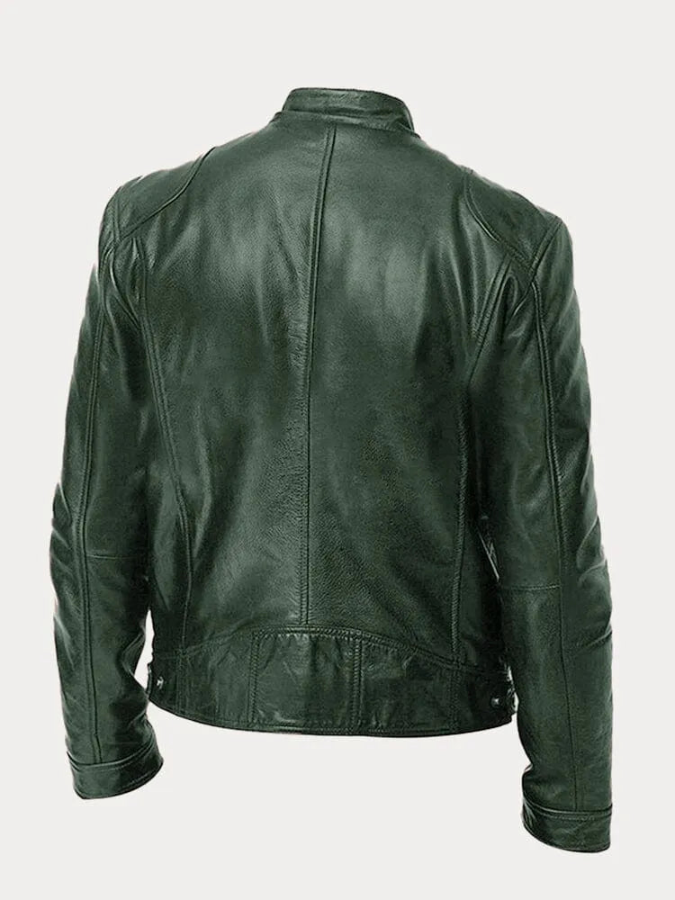 Armand - Giacca in Pelle Café Racer