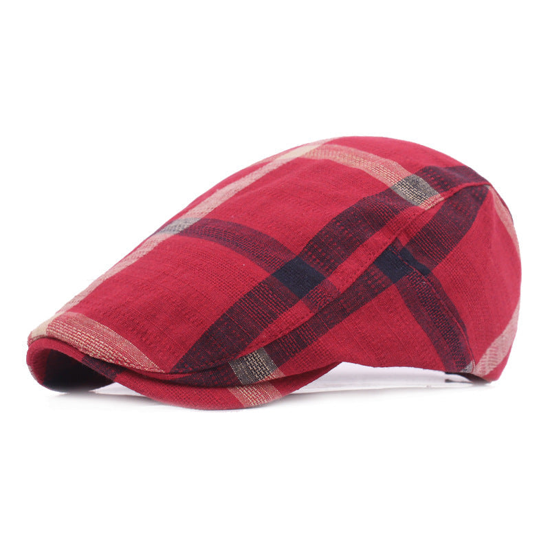 Cappello a Quadri Vintage