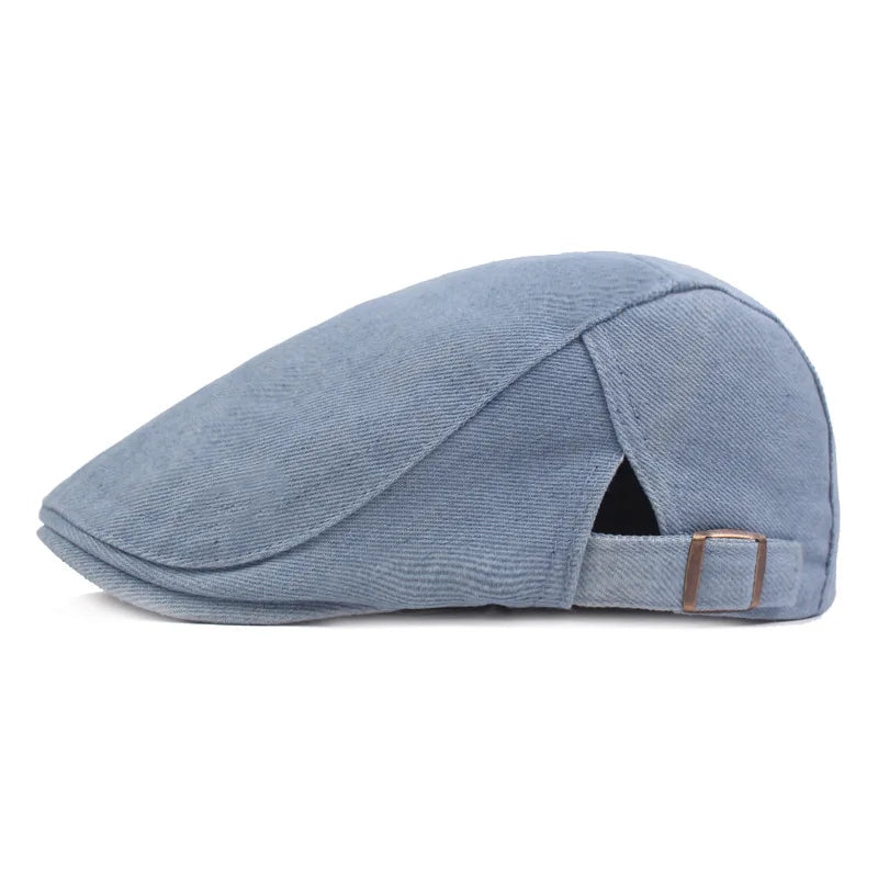Cappello in Denim Grezzo