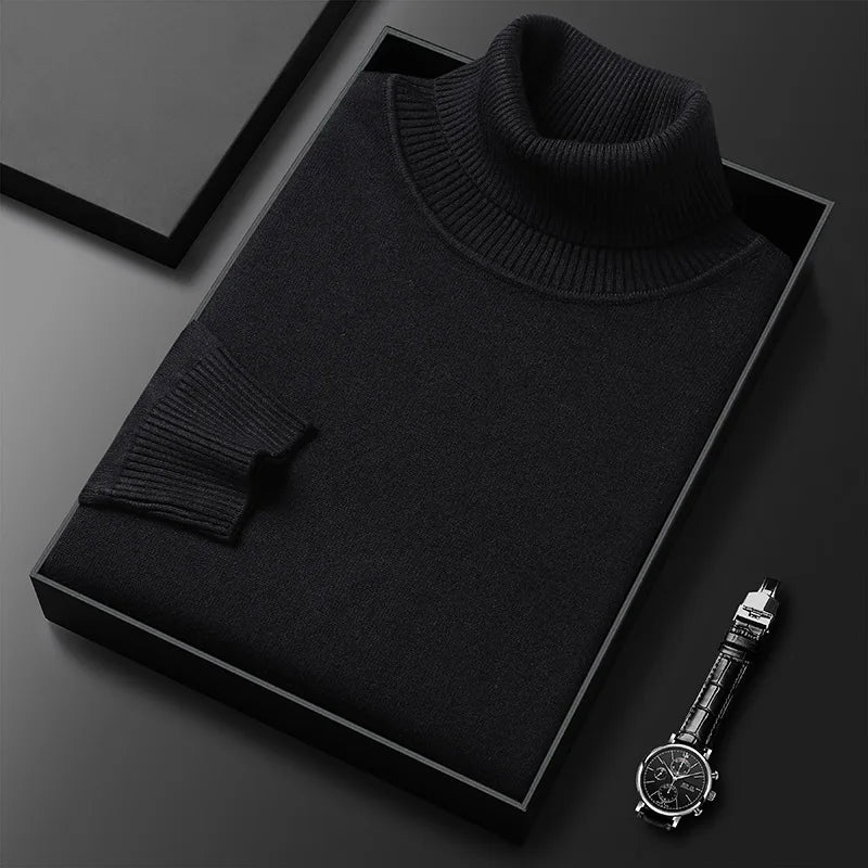 FRANCO MARINO | MAGLIONE ELEGANTE CON COLLO ALTO