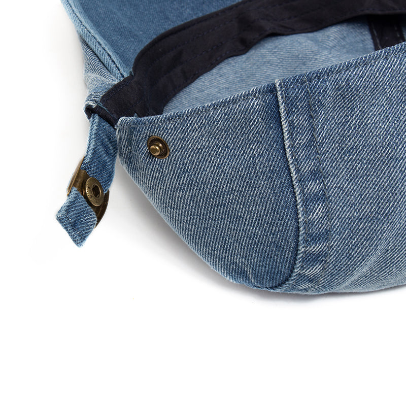 Cappello in Denim Stonewash